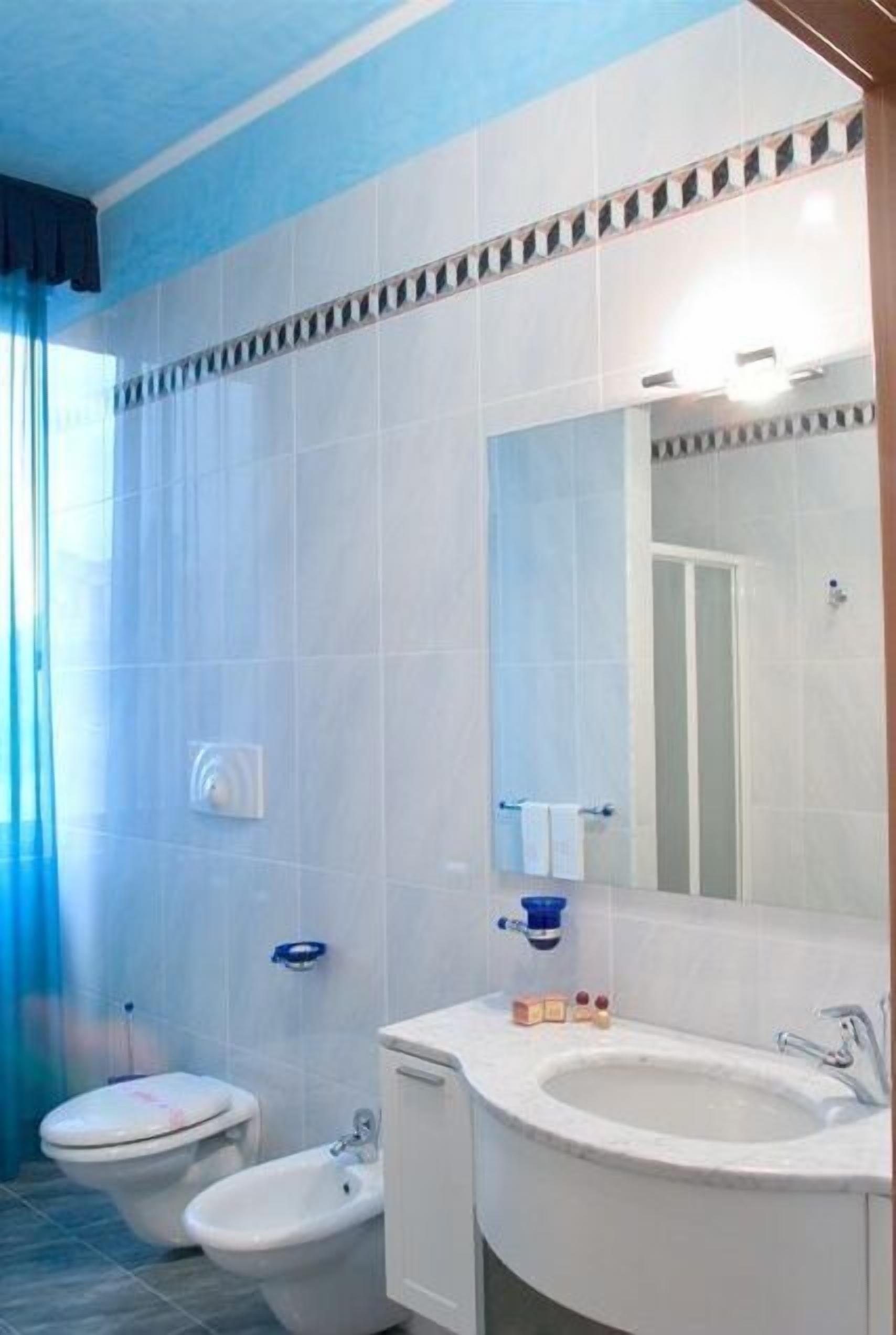 superior suite, 1 bedroom, accessible, non smoking | bathroom | shower, free toiletries, hair dryer, bidet