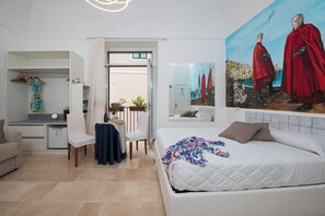 1 chambre, draps italiens Frette, literie de qualité supérieure