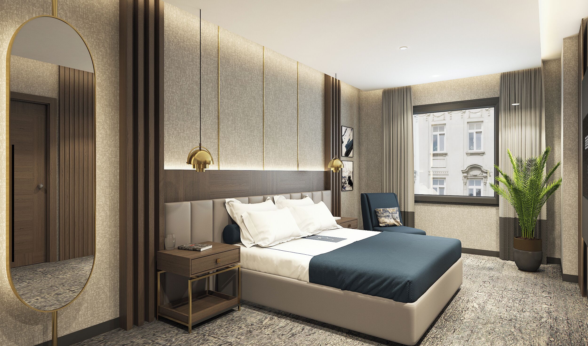 Junior Suite Room | Sängtillbehör av högsta kvalitet och värdeförvaringsskåp på rummet