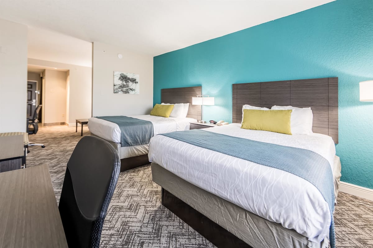 in-room safe, desk, laptop workspace, iron/ironing board