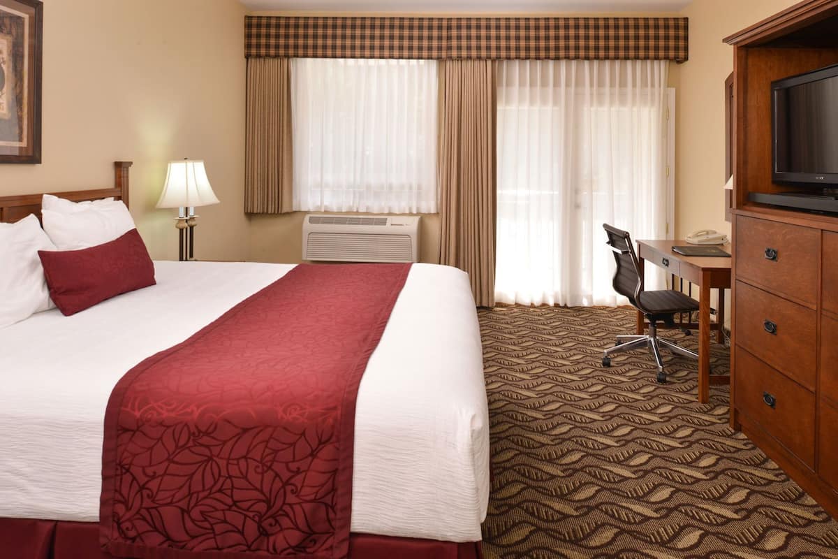 Skrivebord, arbejdsområde til bærbare computere, mørklægningsgardiner