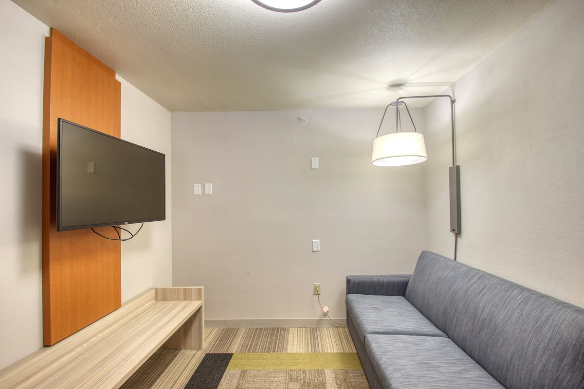Suite, 2 Queen Beds (Additional Living Area) | 1 bedroom, in-room safe, desk, blackout drapes