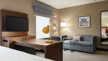 Premium bedding, in-room safe, blackout drapes, iron/ironing board