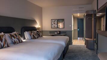 In-room safe, desk, blackout curtains, iron/ironing board