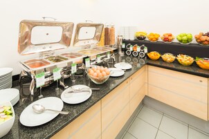 Daily to-go breakfast for a fee