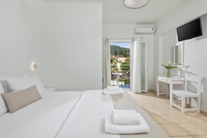 Monolocale comfort, balcone | Biancheria in cotone egiziano, biancheria da letto di alta qualità