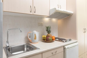 Superior Double or Twin Room, Balcony | Private kitchen | Fridge, coffee/tea maker, electric kettle