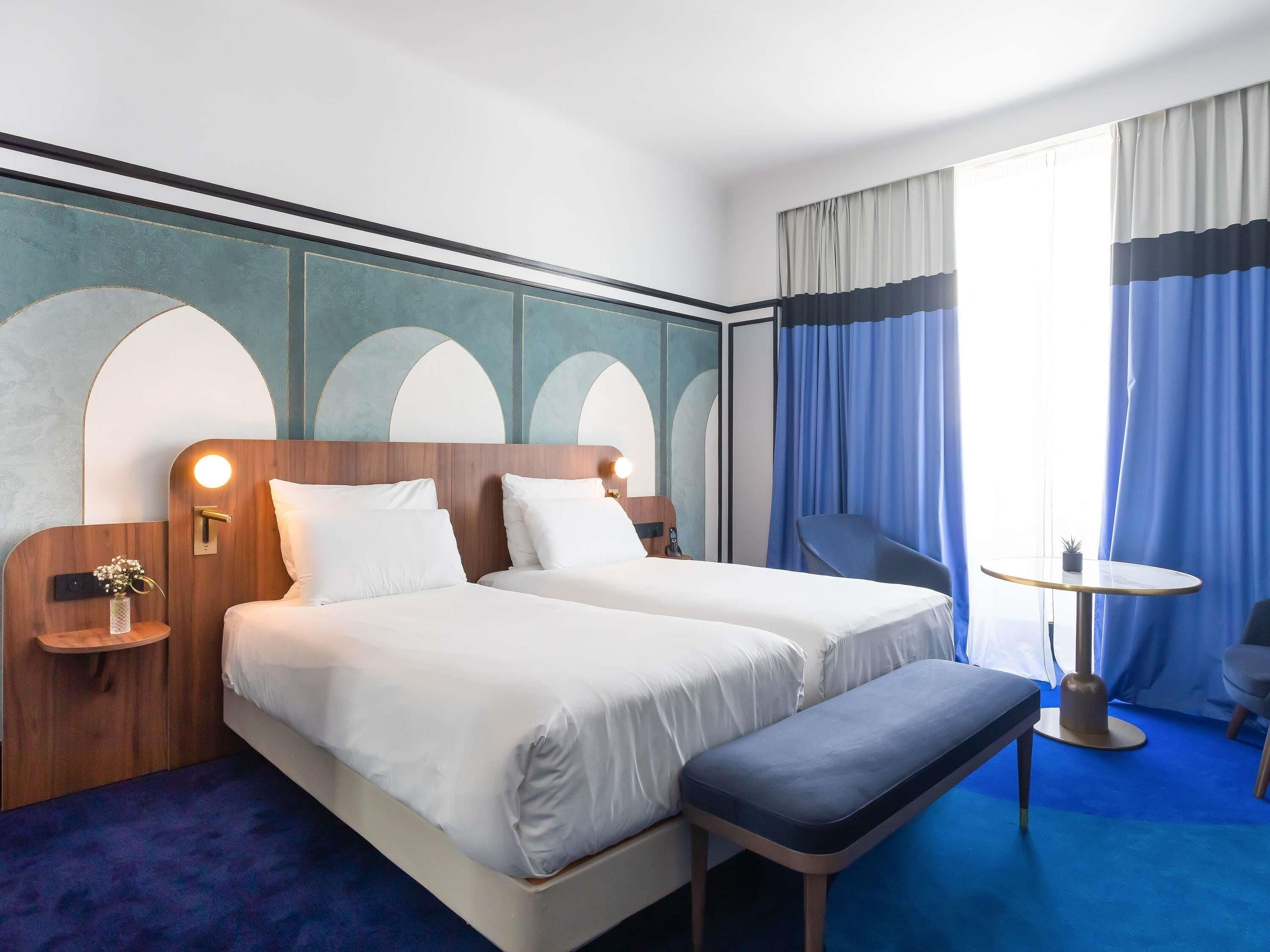 Minibar, in-room safe, desk, blackout curtains