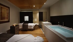 Phòng trị liệu đôi, bồn tắm thủy lực, phòng xông hơi 