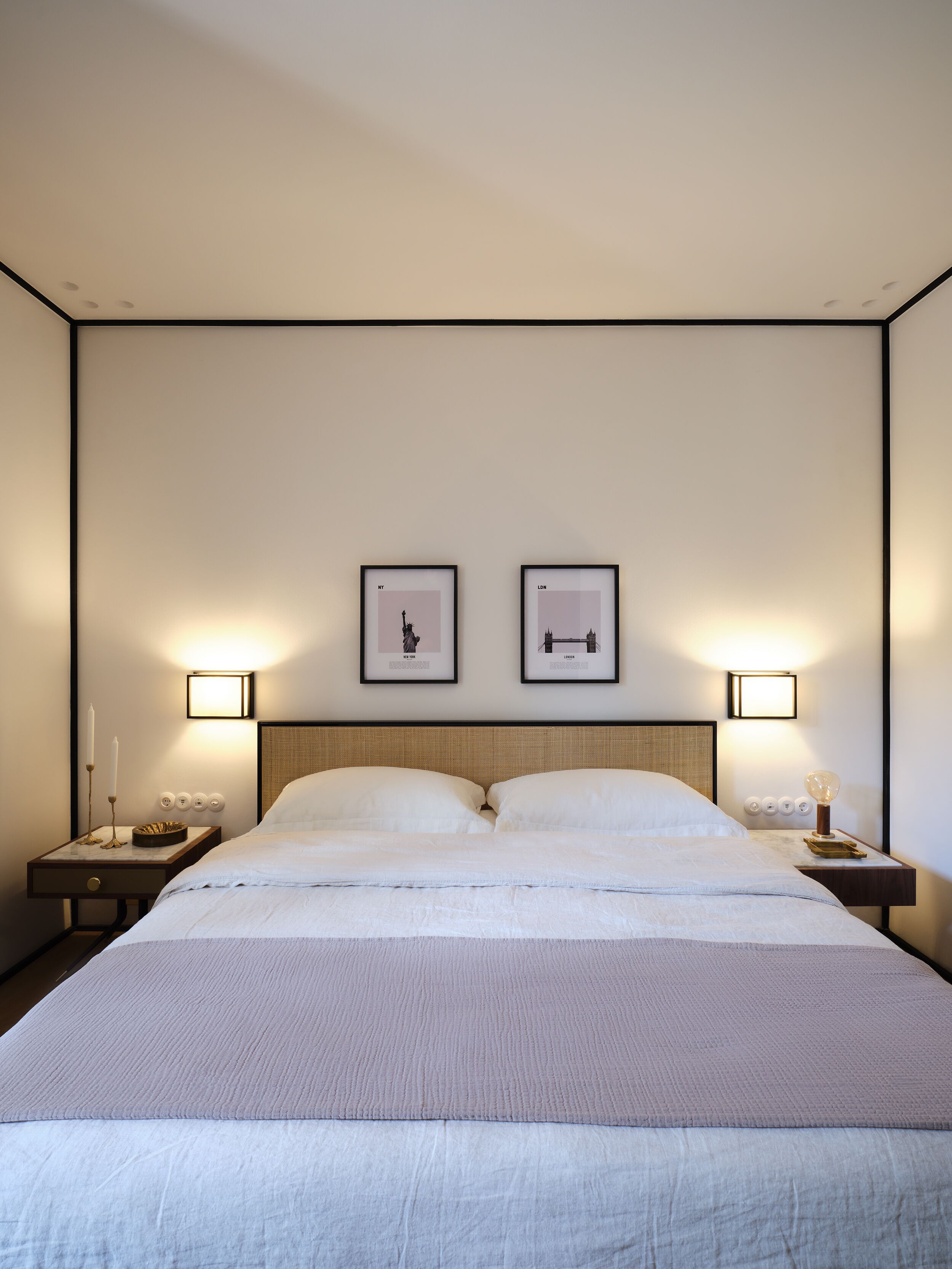 غرفة تننفيذية مزدوجة - منظر للمدينة | أغطية فراش متميزة وألحفة محشوة بالريش وميني بار وخزنة داخل الغرفة