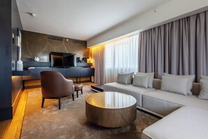 總統套房 | 低過敏寢具、迷你吧、客房內保險箱、書桌