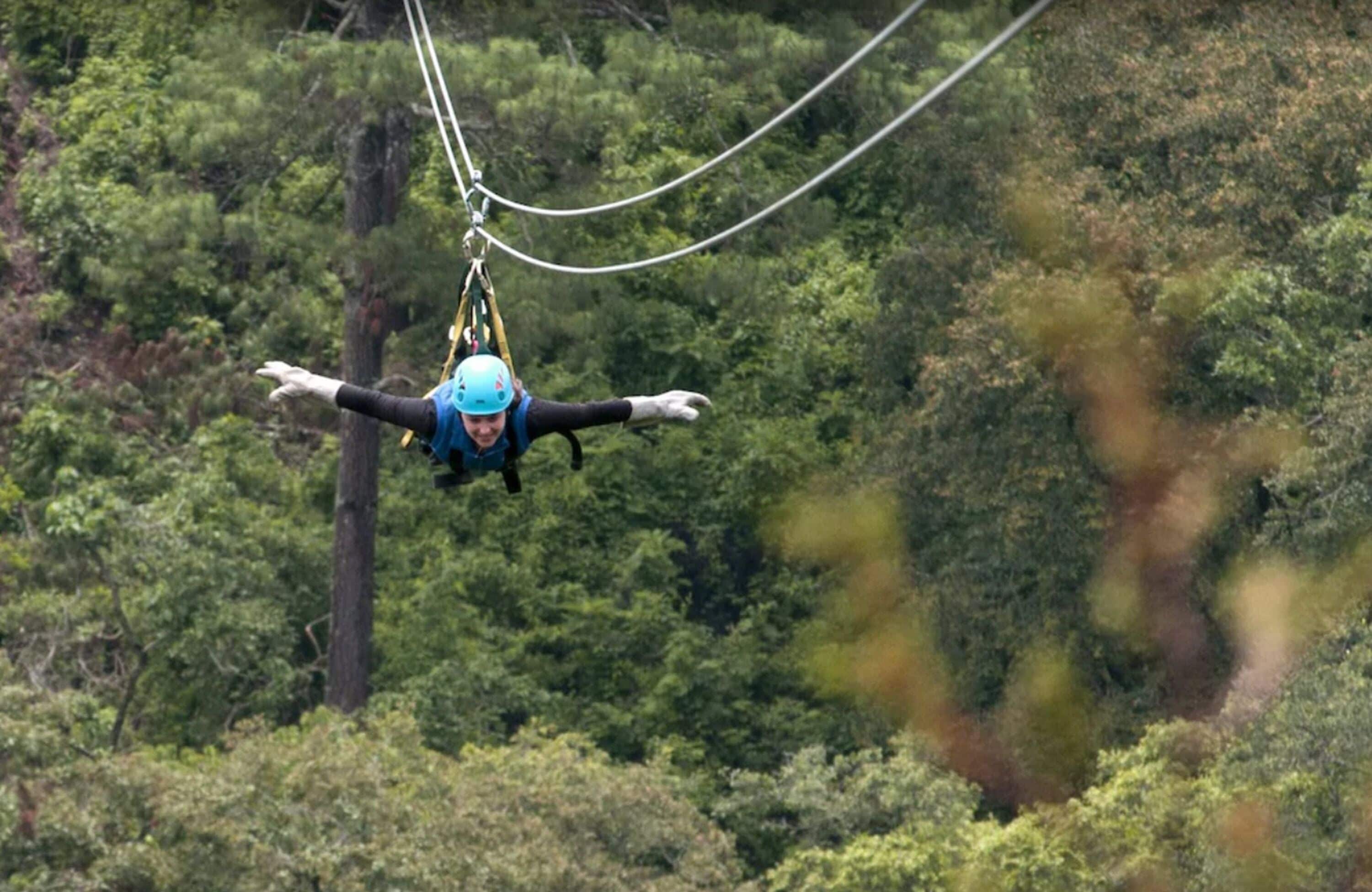 zip-lining