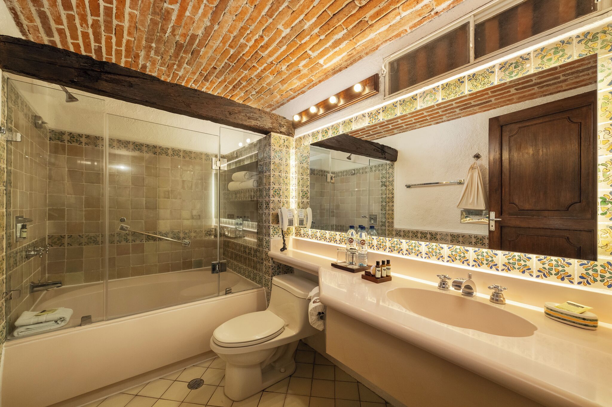 junior suite (all rooms are different) | bathroom | hair dryer, towels