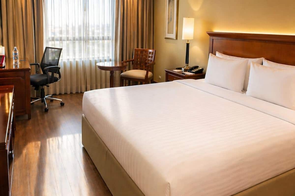 Egyptian cotton sheets, premium bedding, down duvets, pillow-top beds