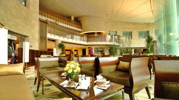 Sala de estar en el lobby