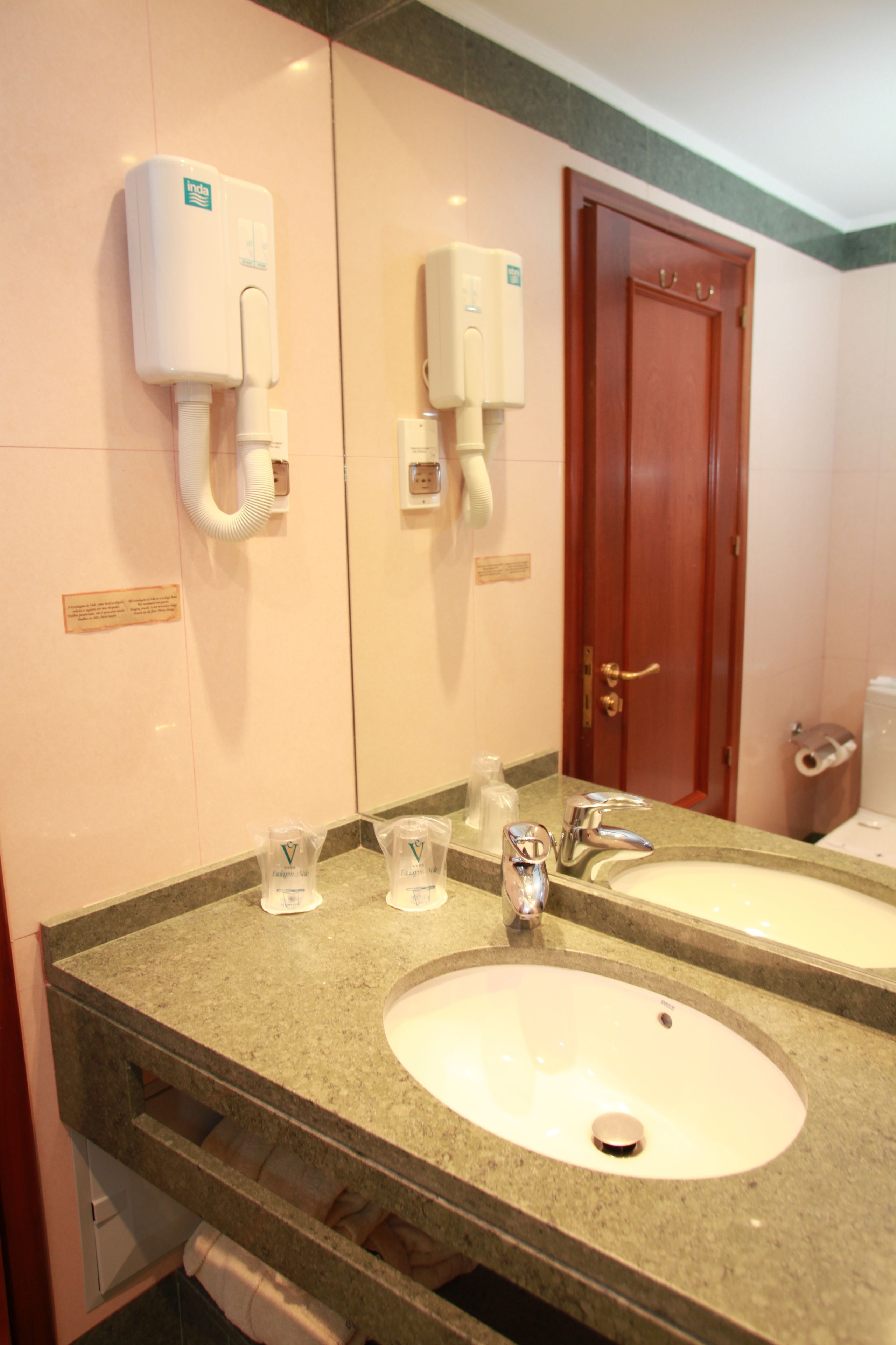 shower, designer toiletries, hair dryer, bathrobes