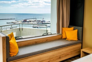 Uitzicht vanuit de kamer