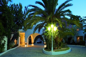 Entrada de la propiedad