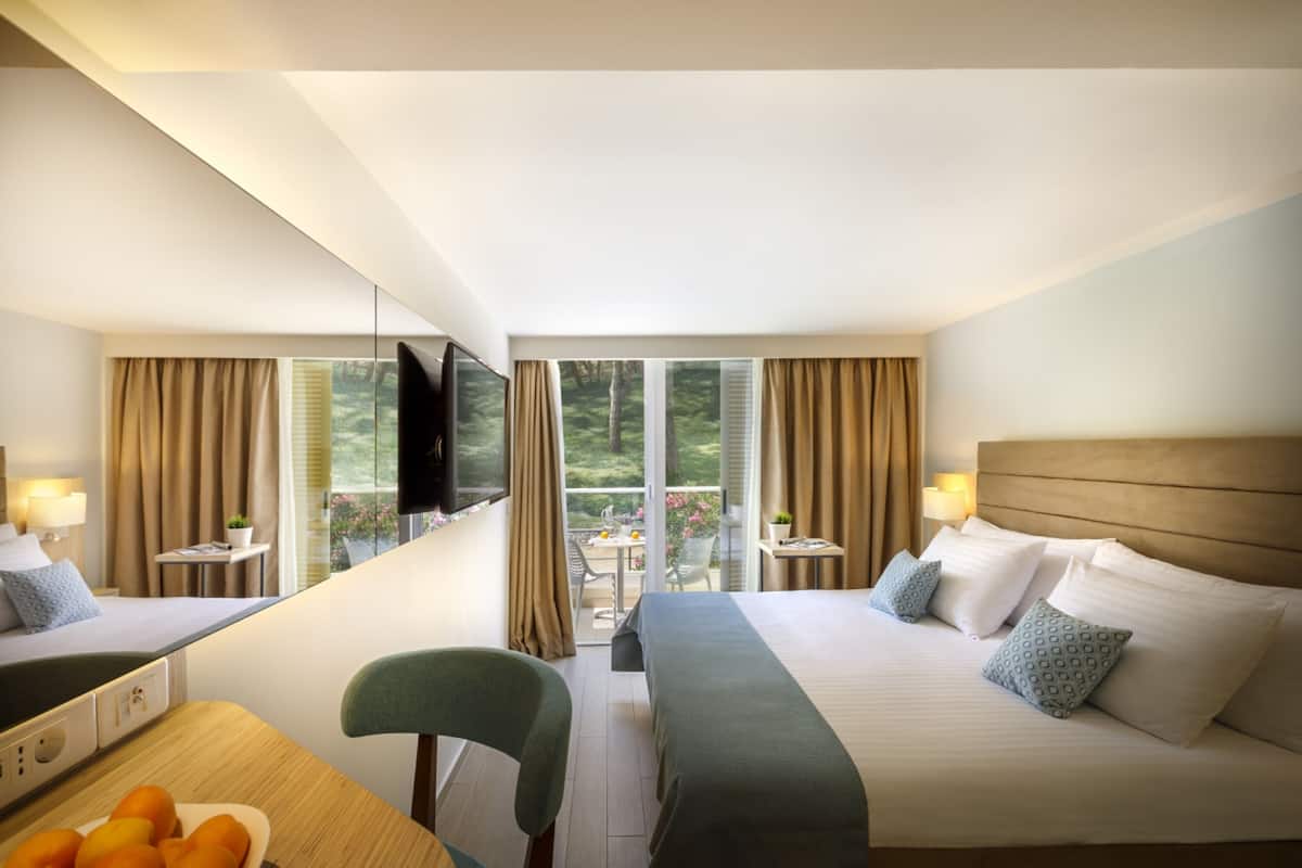 Minibar, in-room safe, desk, blackout drapes
