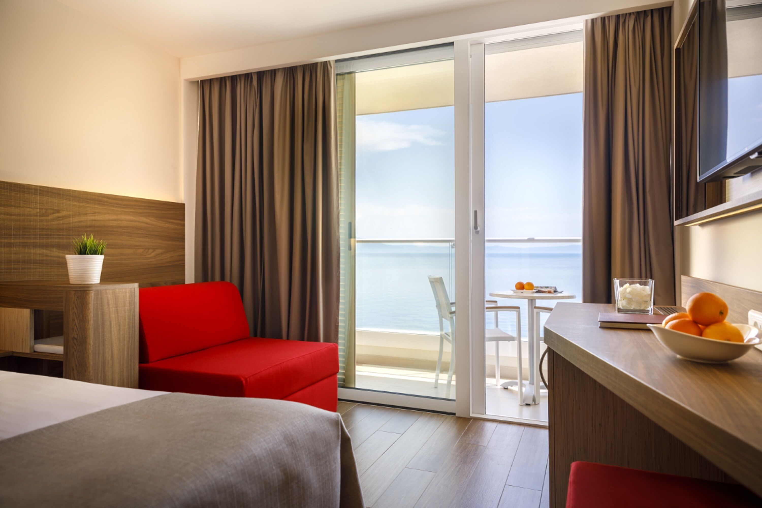 room for 2+1 seaview - family | balcony view