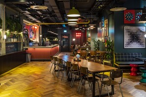 Sitteområde i lobbyen