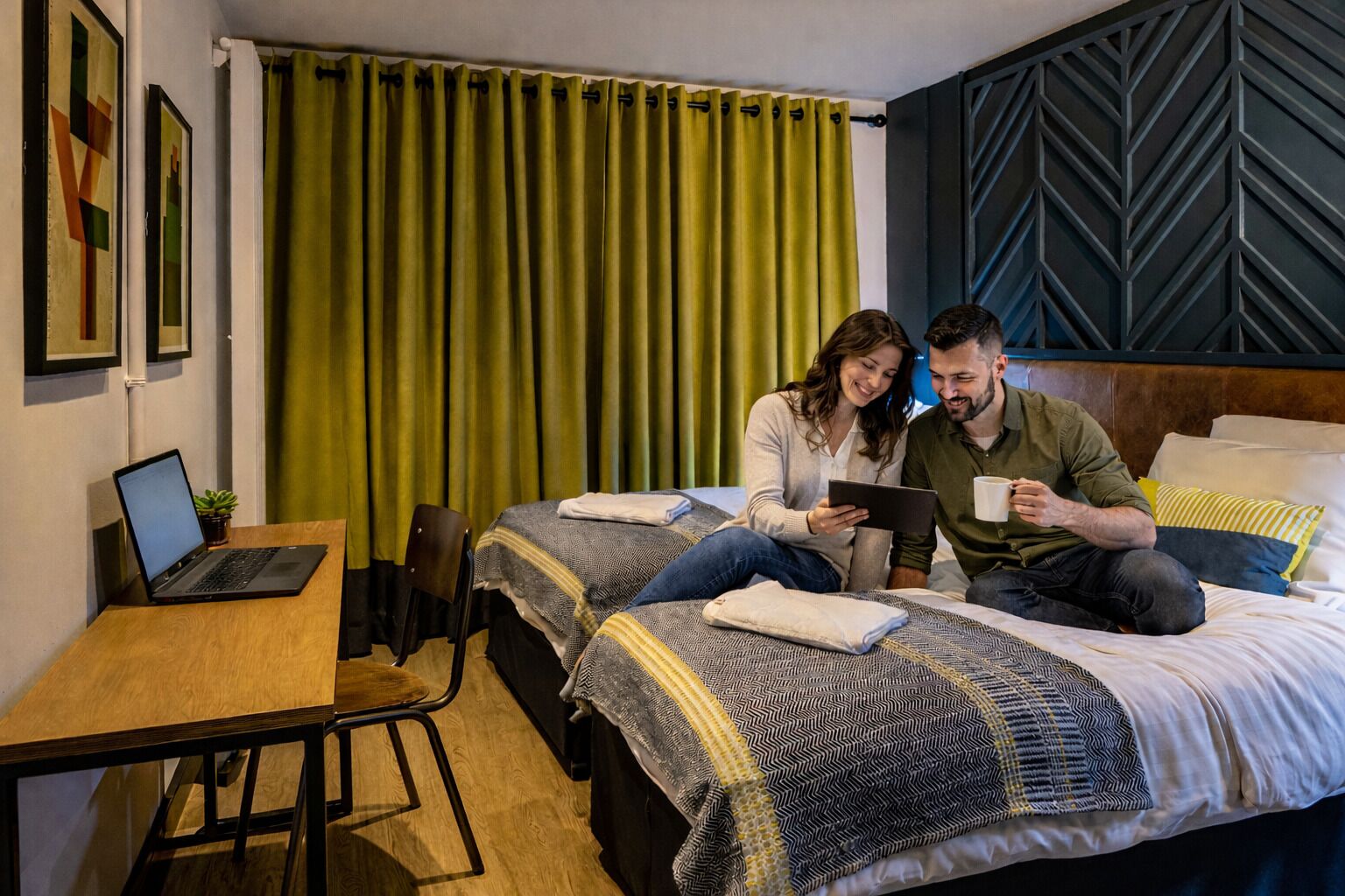 Deluxe Twin Room, Ensuite | Soundproofing, iron/ironing board, free WiFi, bed sheets