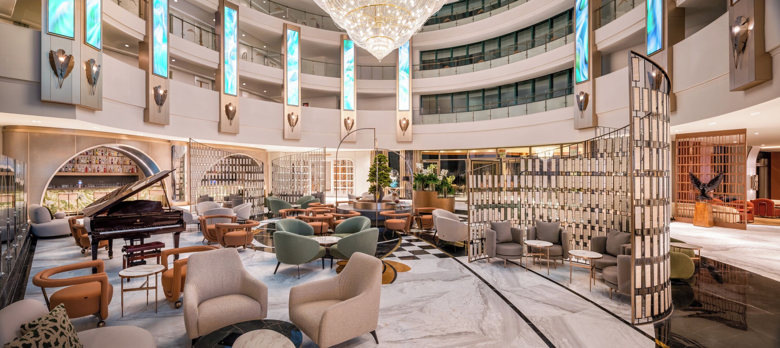 Sitzecke in der Lobby