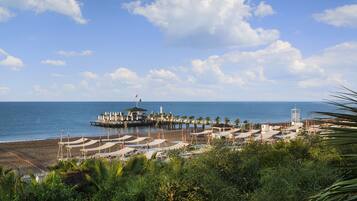 Blick von der Unterkunft