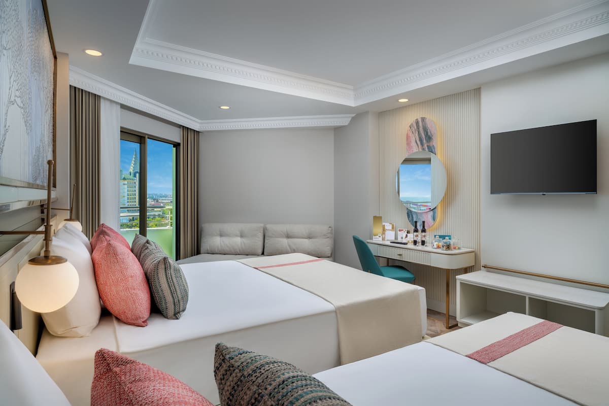 Articles gratuits dans le mini-bar, coffres-forts dans les chambres