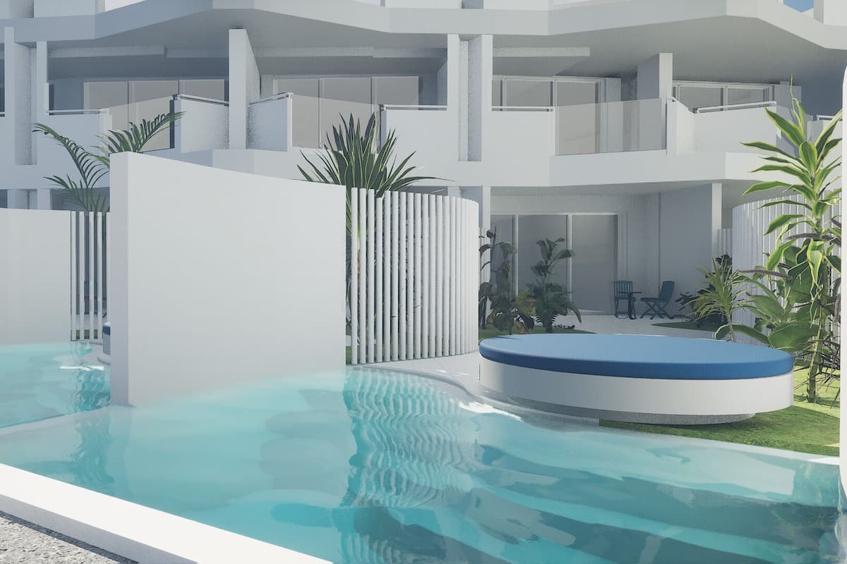 Panoramic-Doppelzimmer, 1 Doppelbett, eigener Pool, Meerblick | Eigener Pool