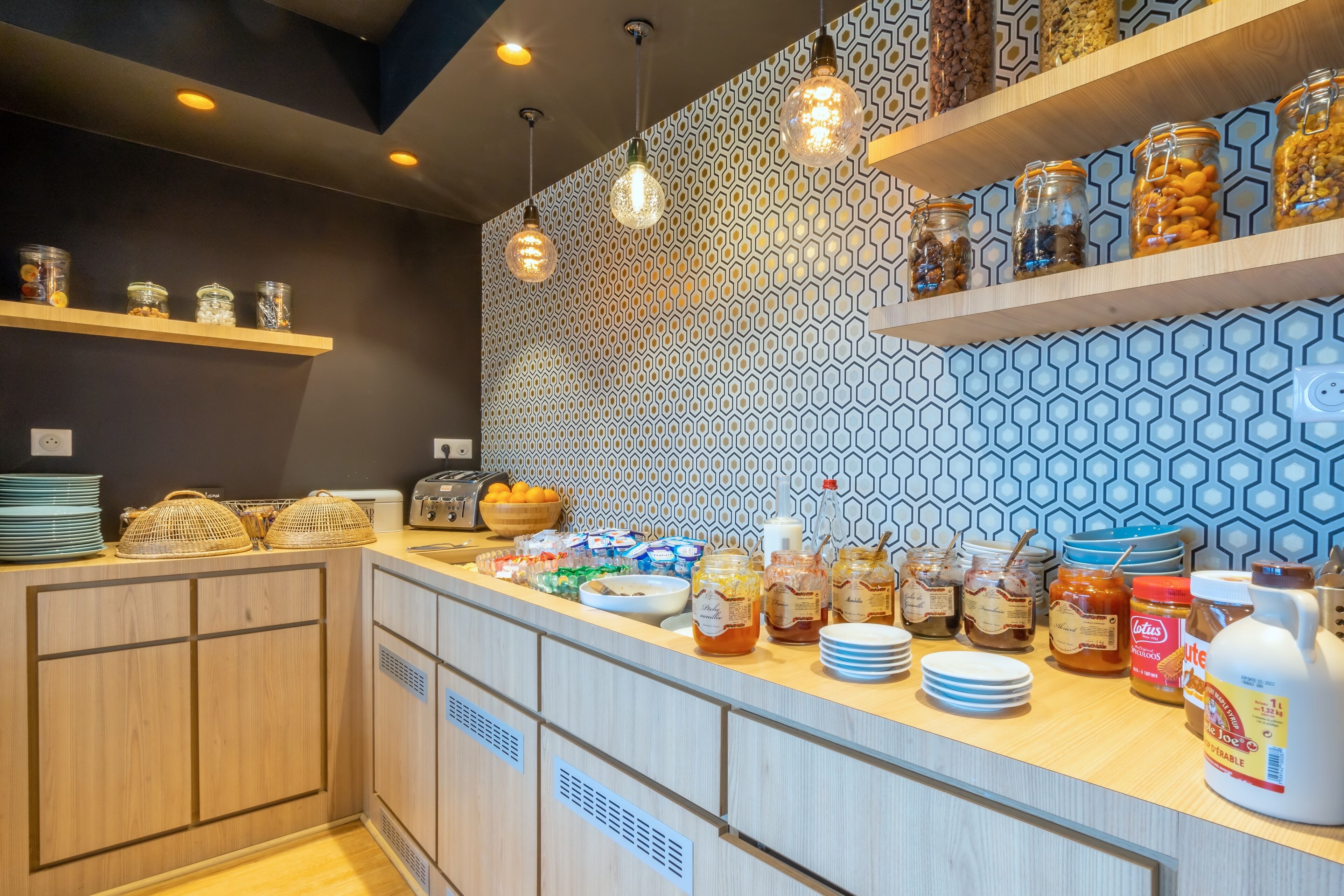 daily buffet breakfast (eur 12 per person)