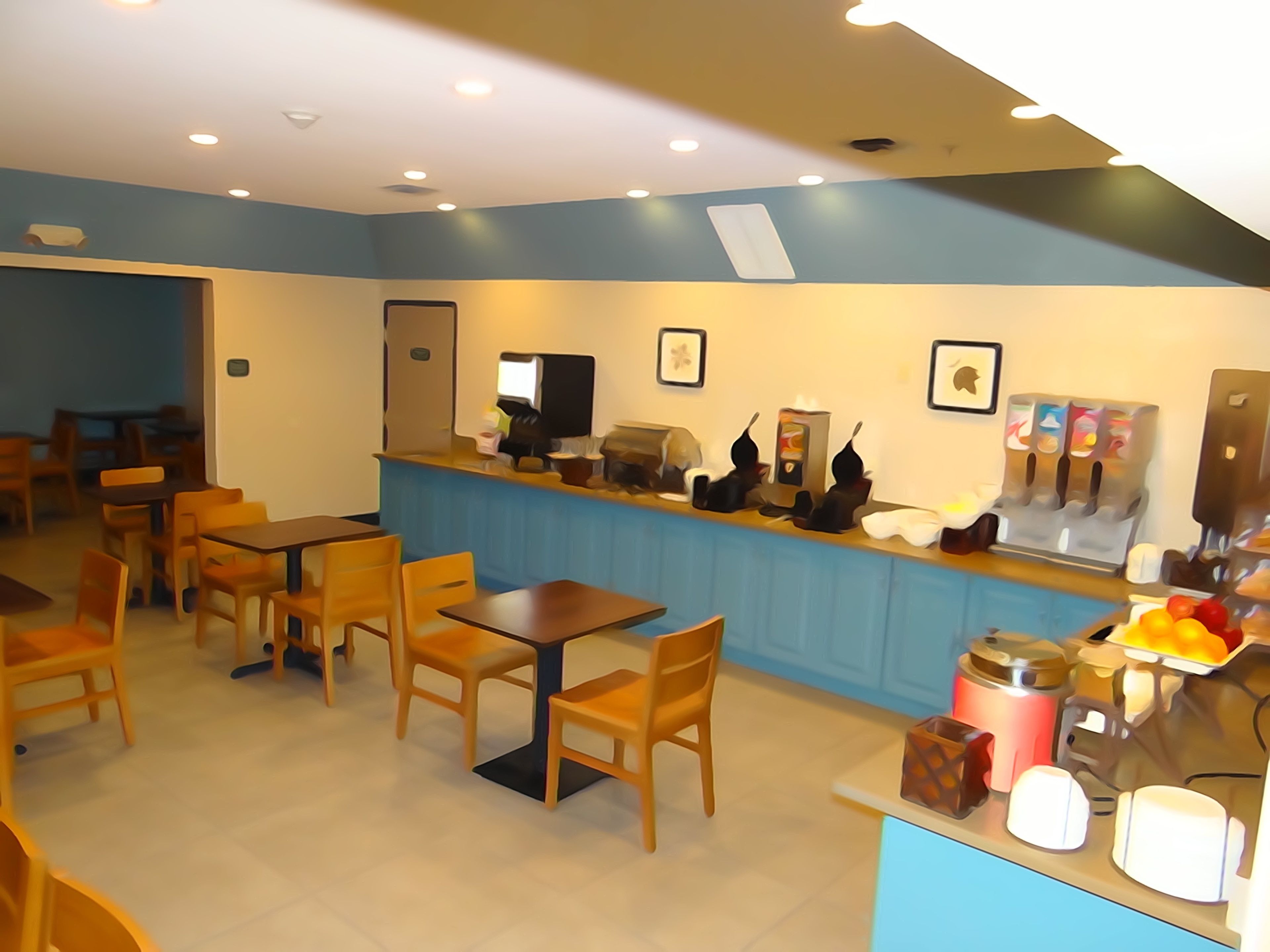 Free daily on-the-go breakfast