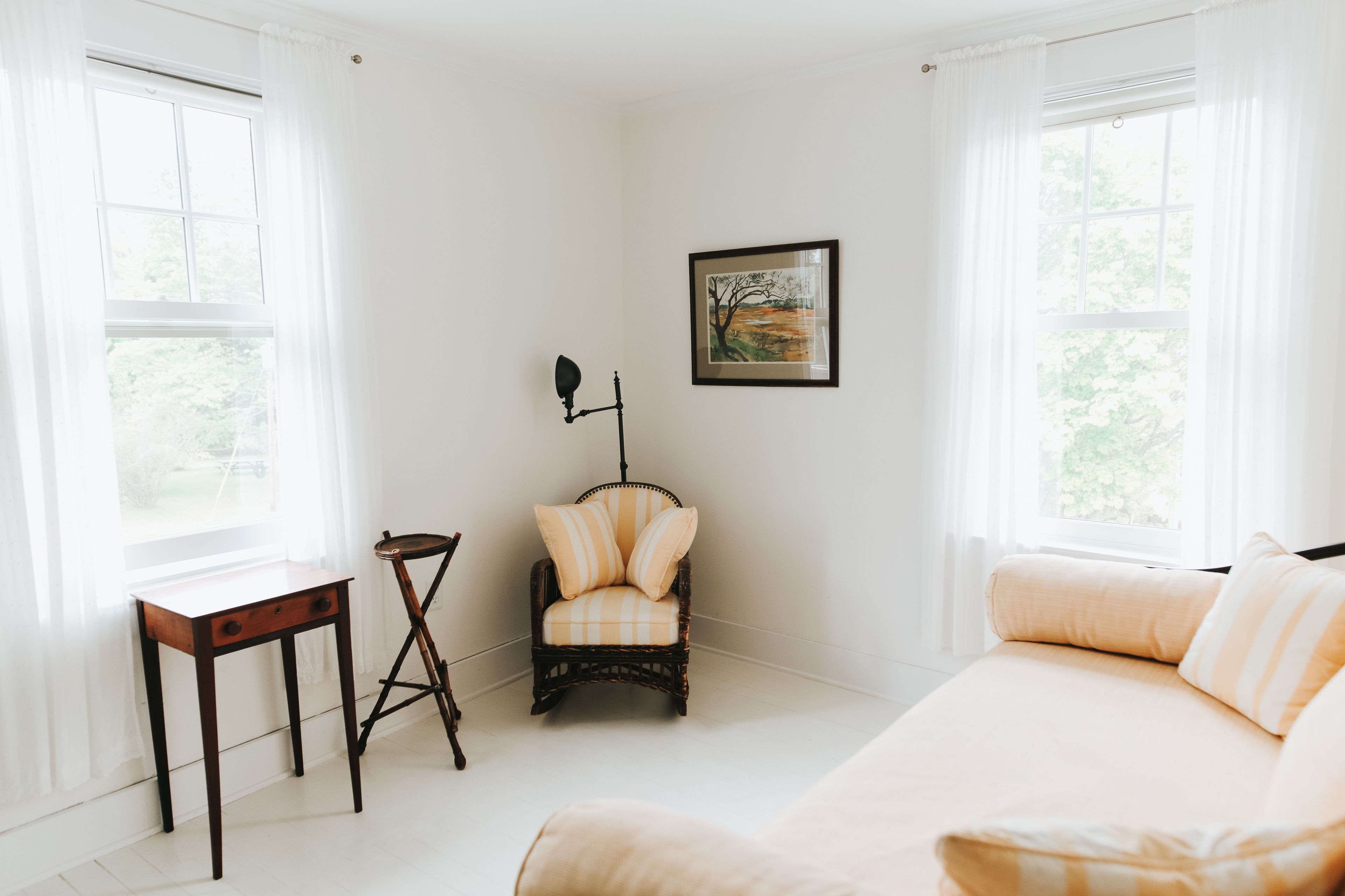 two-room garden view suite | living area