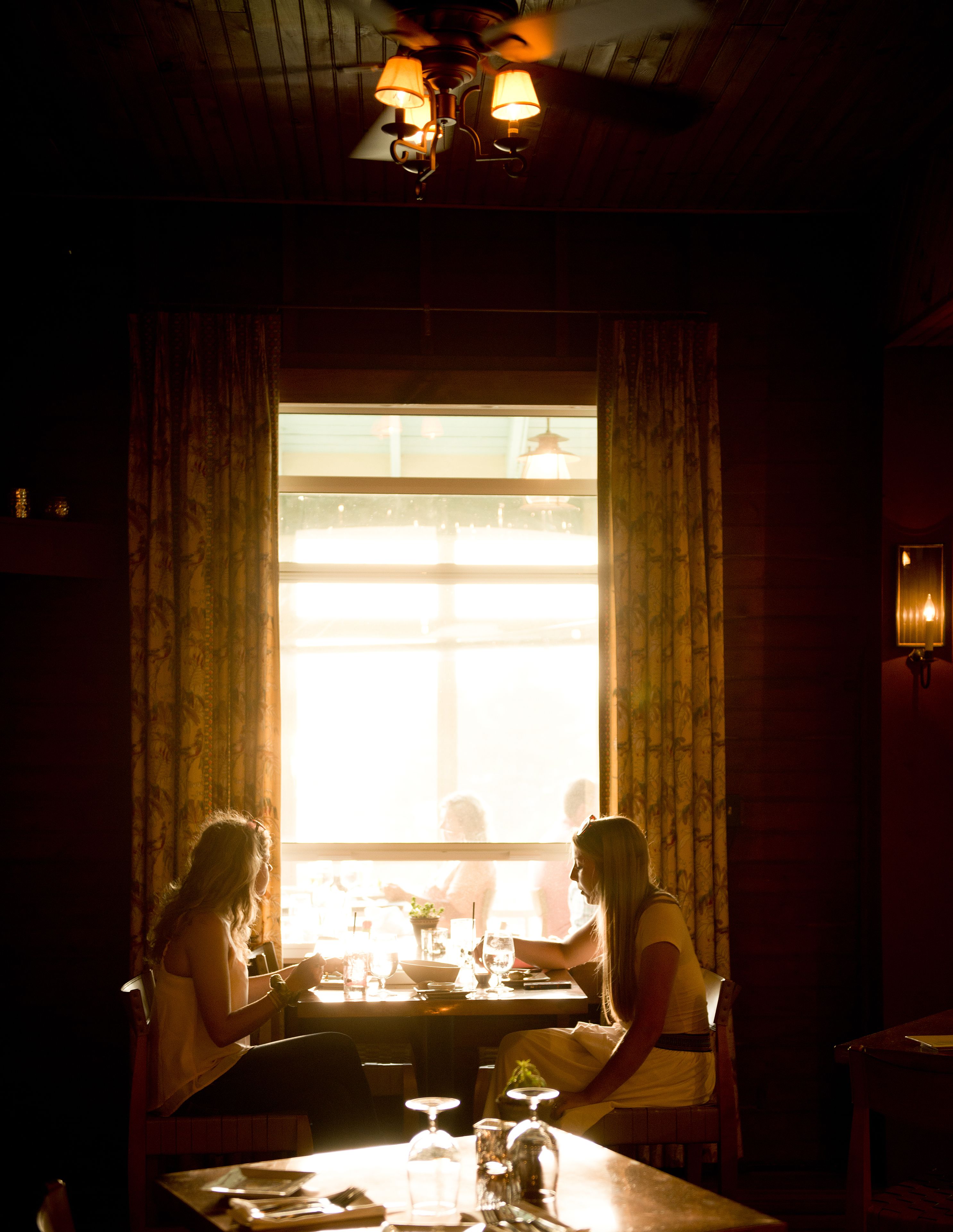 breakfast, lunch, dinner served; american cuisine, sea views