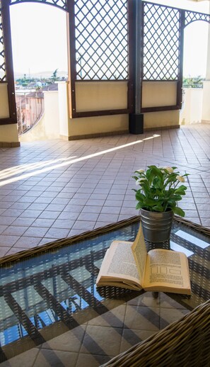 Terrace/patio - Hotel San Clemente (Santarcangelo di Romagna)