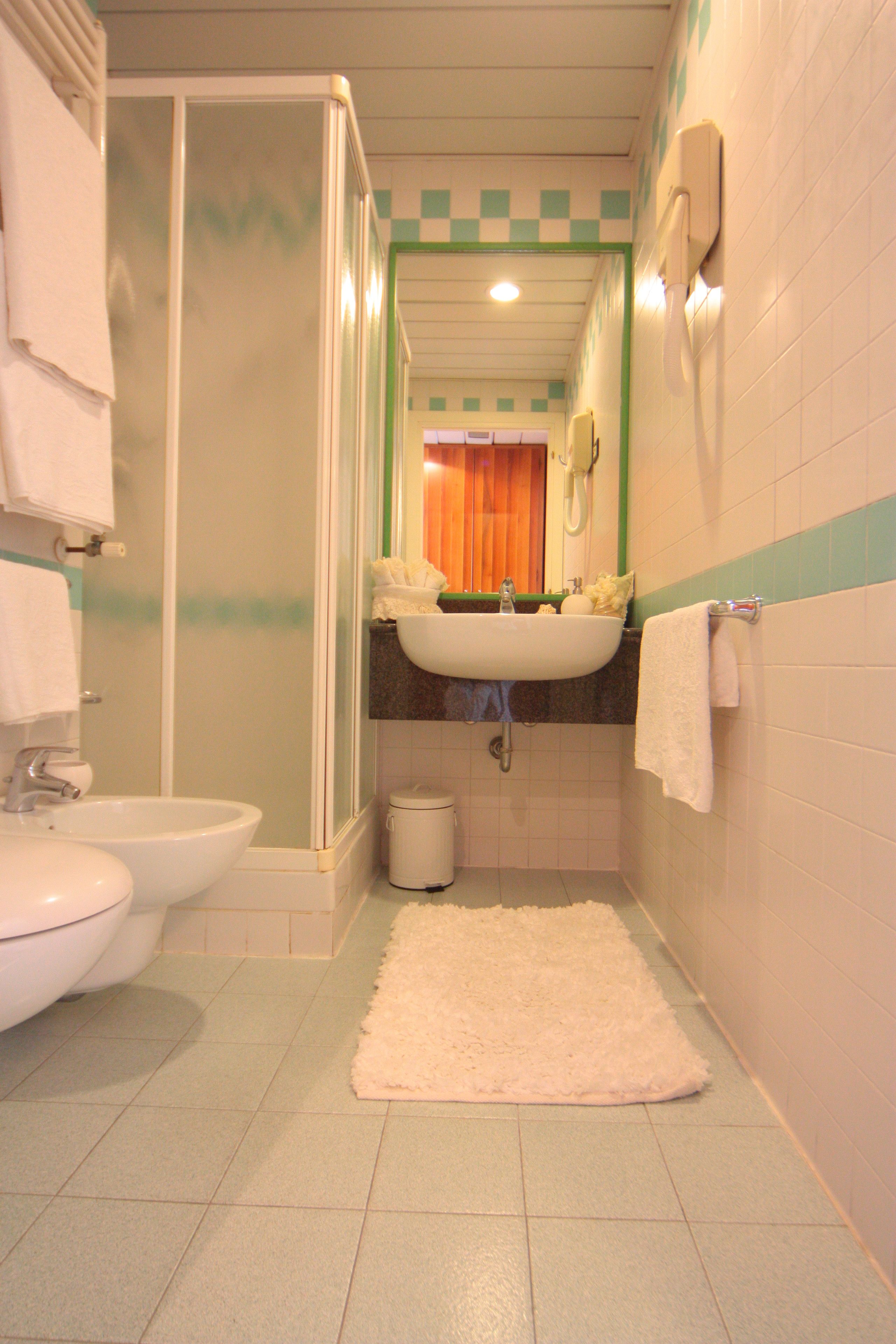 triple room | bathroom | hair dryer, bidet, towels