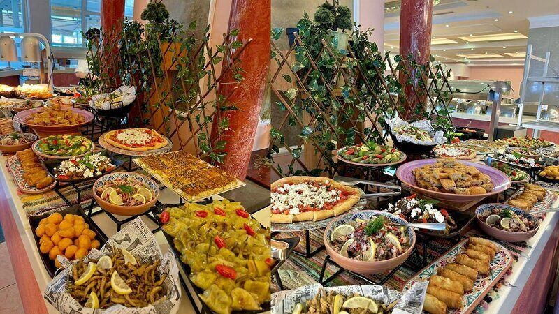 3 restoran; melayani sarapan, makan siang, dan makan malam