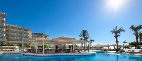 Indoor pool, outdoor pool, pool cabanas (surcharge), pool umbrellas