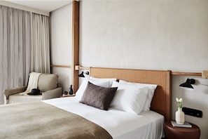 Standard Room | In-room safe, desk, soundproofing, free WiFi - Argile Resort  (Kefalonia)