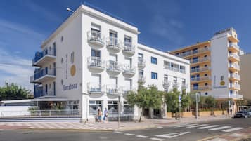 Voorkant van accommodatie