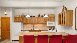 Deluxe Condo, 2 Bedrooms, Hot Tub (Chateau Chaumont 19) | Private kitchen | Full-sized fridge, microwave, oven, stovetop - Chateau Chaumont & Dumont Condominiums by Frias (Aspen)