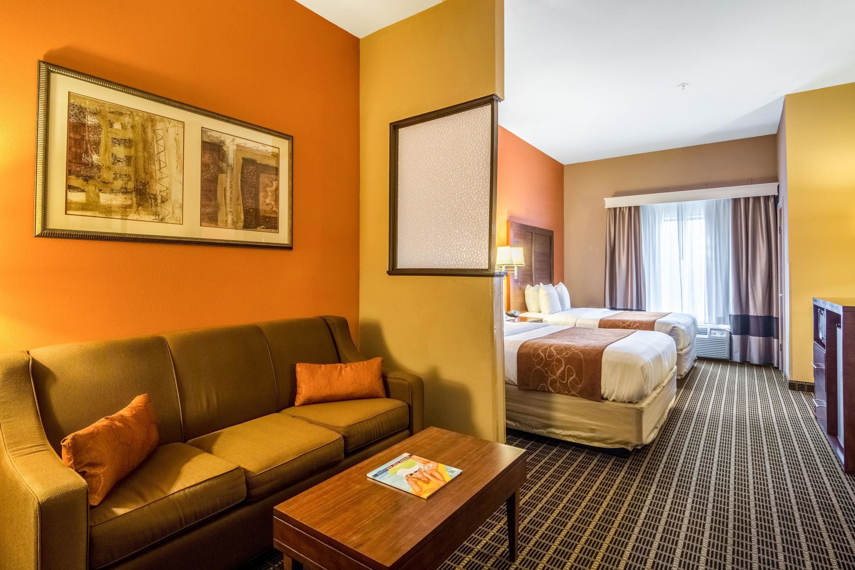 Desk, iron/ironing board, free cribs/infant beds, free WiFi