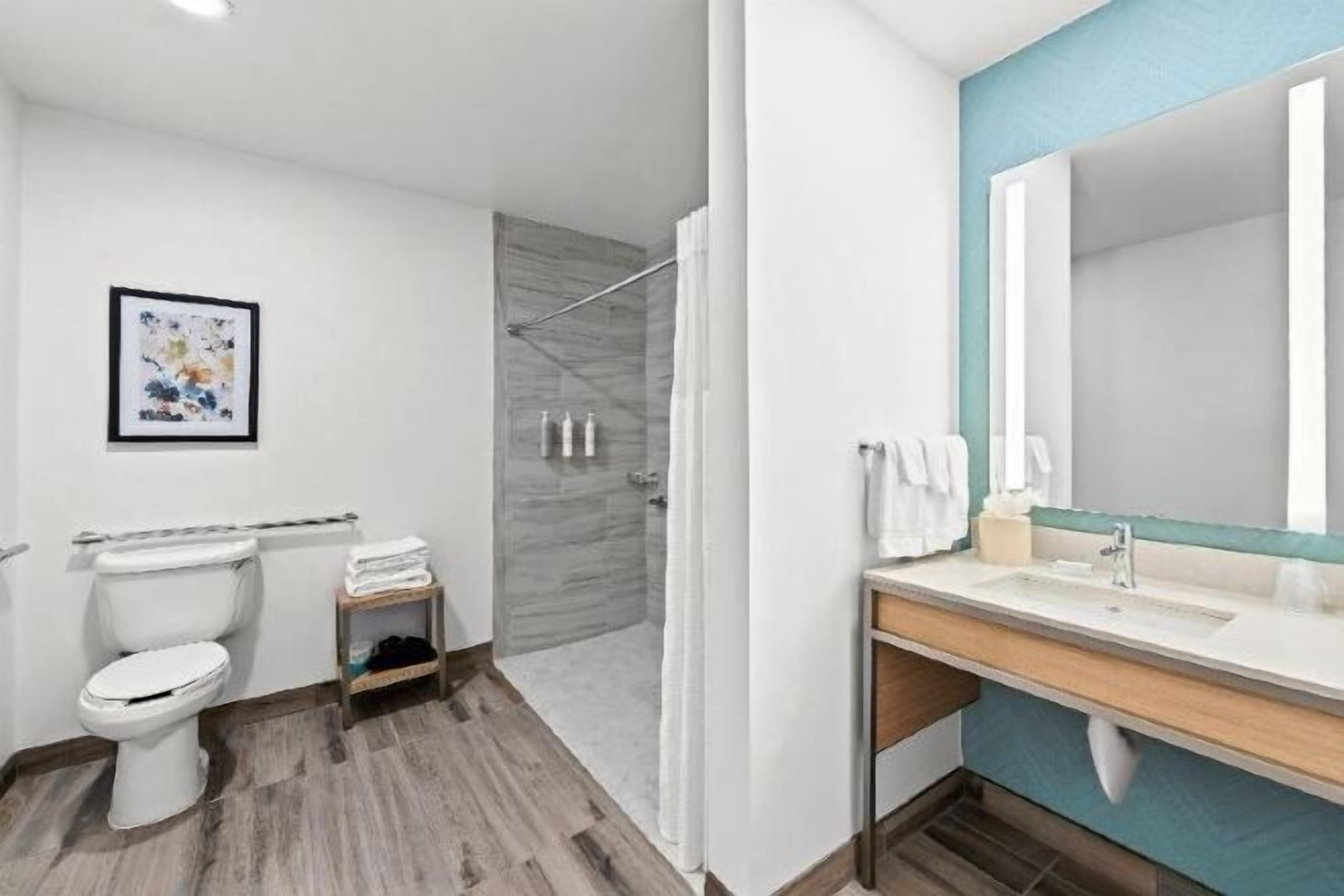 浴室 | 免费洗浴用品、吹风机、毛巾