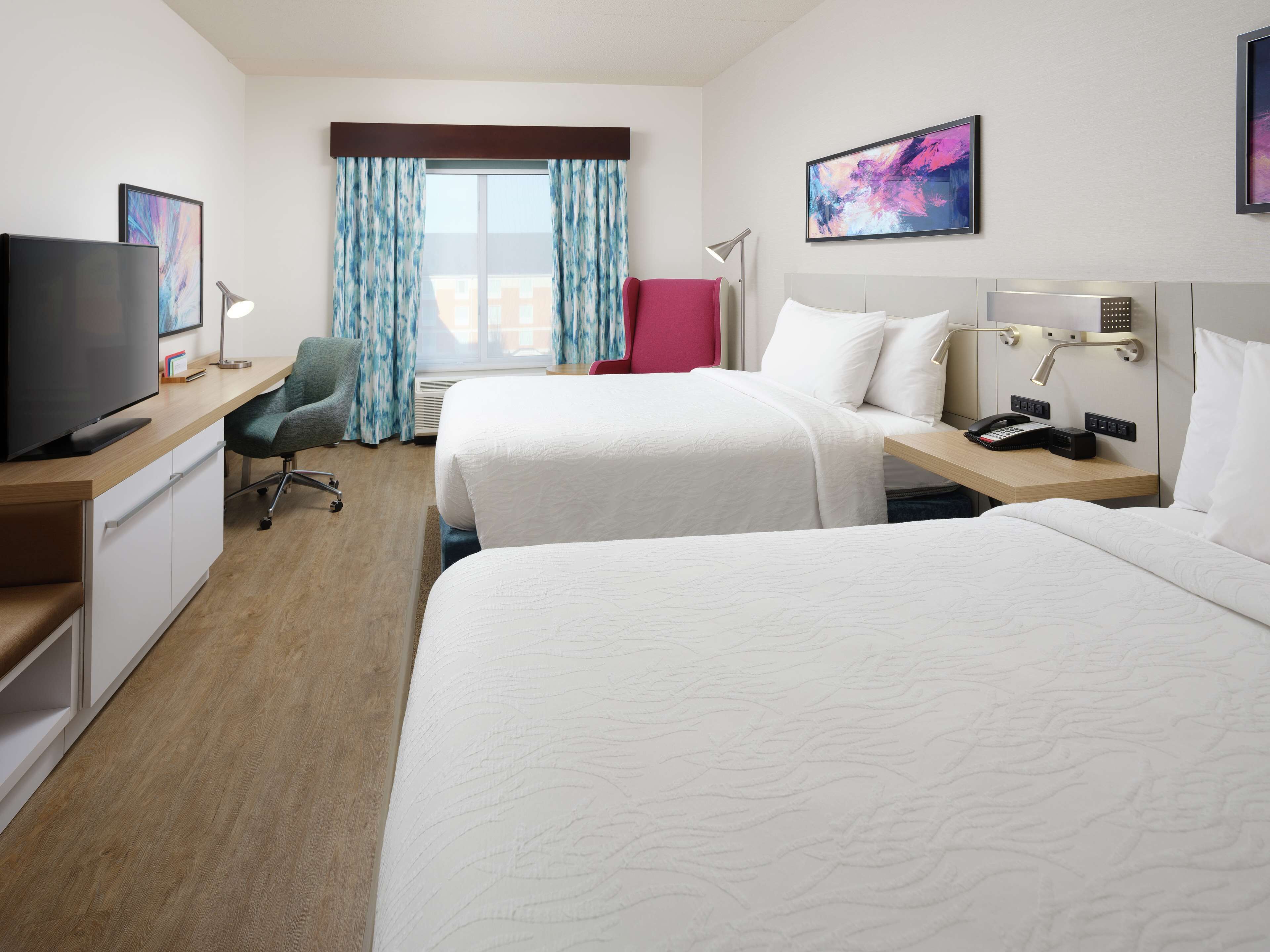 down duvets, select comfort beds, in-room safe, desk