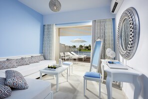 Minibar, in-room safe, iron/ironing board, free cribs/infant beds - Mythos Palace Resort & Spa - All Inclusive (Apokoronas)