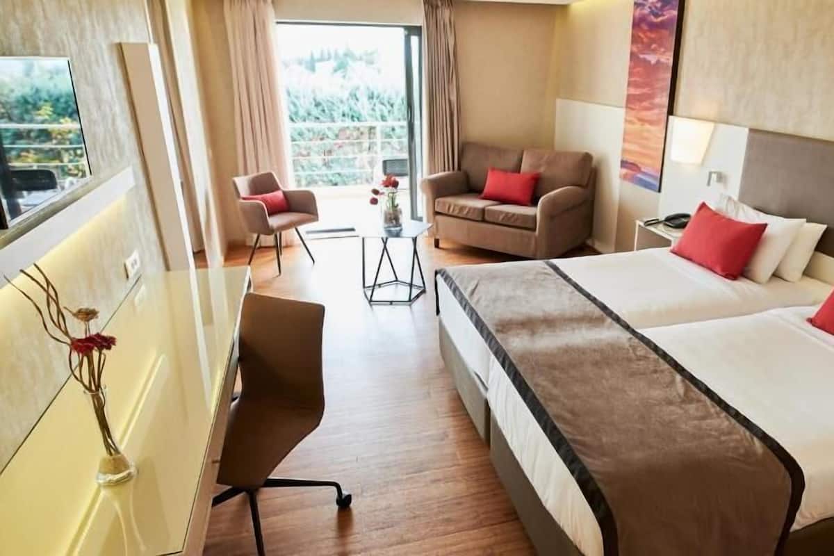 Premium bedding, down duvets, pillow-top beds, minibar