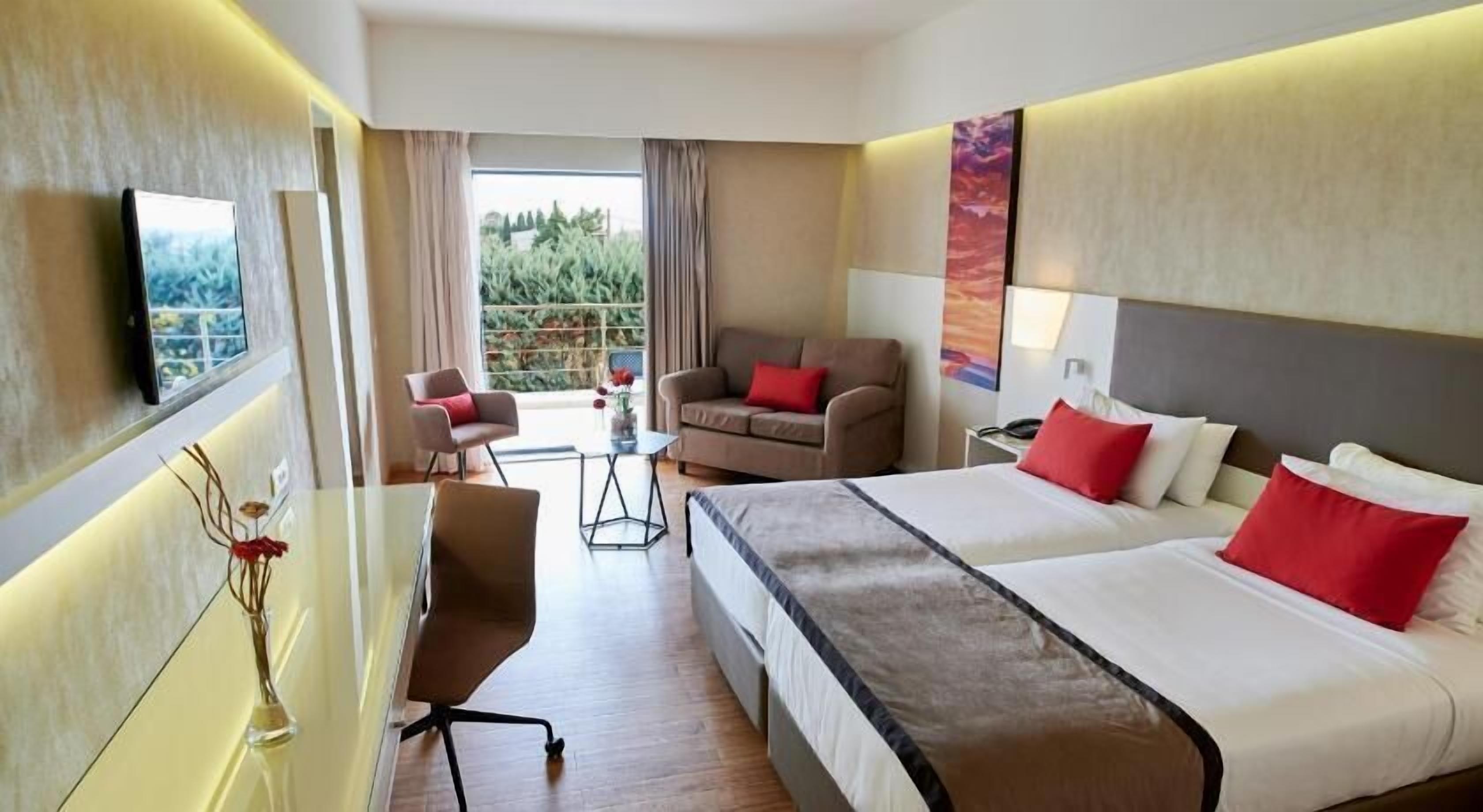 Premium bedding, down duvets, pillow-top beds, minibar