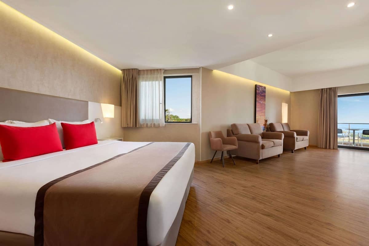 Premium bedding, down duvets, pillow-top beds, minibar