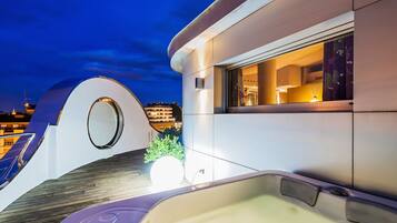 Suite, hidromasaje (Terrace) | Terraza o patio