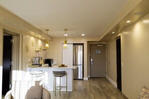 Suite presidencial, 1 habitación | Ropa de cama de alta calidad y caja de seguridad en la habitación 